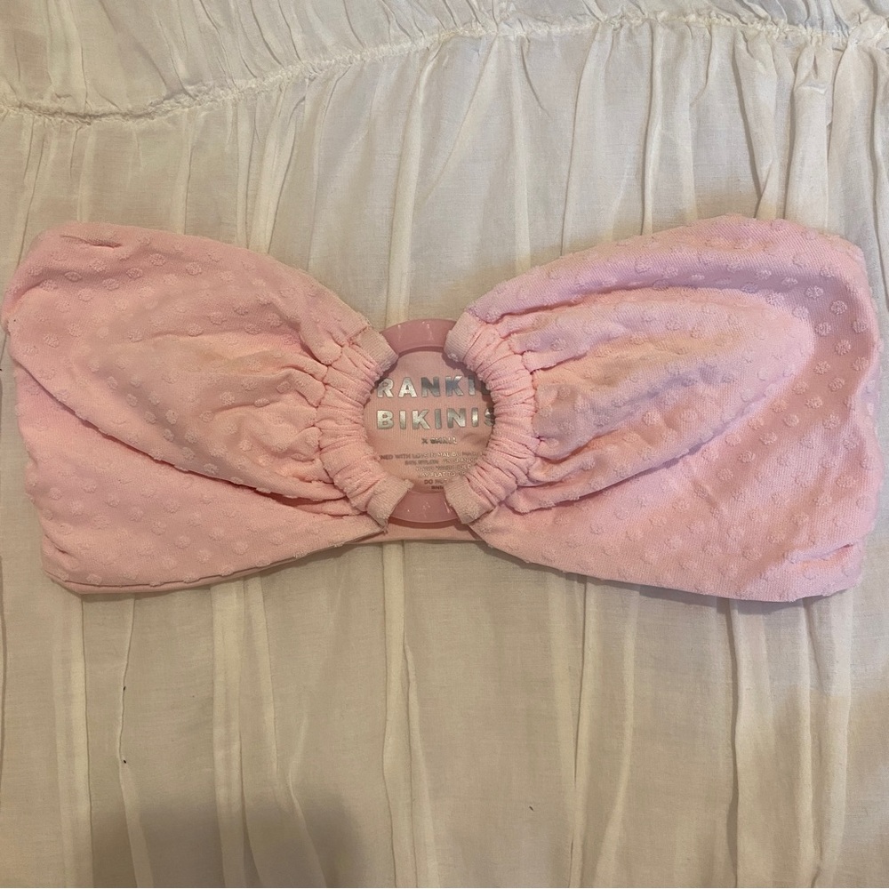 Frankie’s Bikinis Strapless O-ring Bikini Top